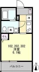 カルヴィ川崎の物件間取画像